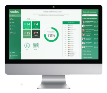 roubler dashboard screenshot